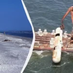 31 TONS OF STEEL SANK TO THE BOTTOM OF THE GULF OF MEXICO