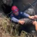 GOAT THAT FELL INTO A PIT IN ADANA RESCUED BY FIREFIGHTERS