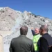 GOVERNOR INSPECTS RAILWAY WORKS ON-SITE FOLLOWING LANDSLIDE