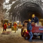 ITALIANS STORE THE APPLES THEY HARVEST IN A MINE
