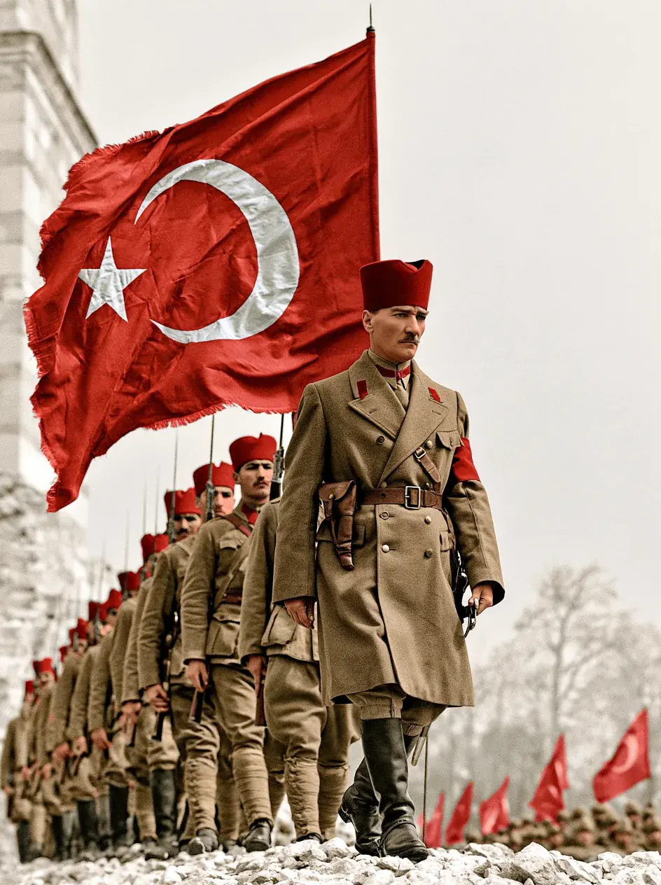 OCTOBER 29 2026 REPUBLIC DAY PHOTOGRAPHS OF ATATURK AND THE TURKISH FLAG