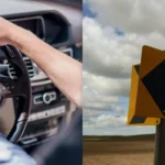 WHAT DOES A YELLOW ROAD SIGN WITH AN ARROW ON IT MEAN